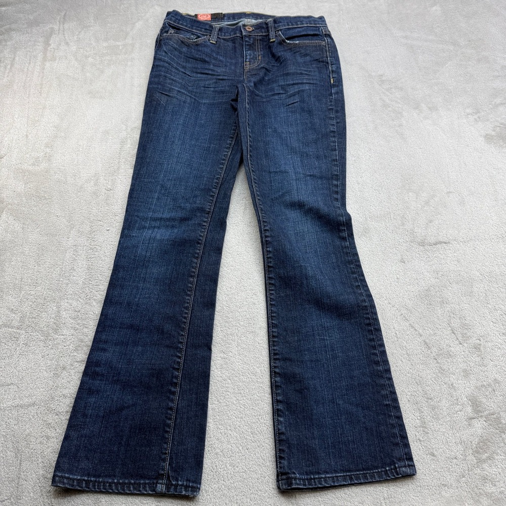 Gap 1969 Bootcut Jeans Women 4R Dark Wash Stretch Denim Low Rise Y2K Retro Indie